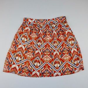 Emmelee Gerometric Pleated Skirt Small